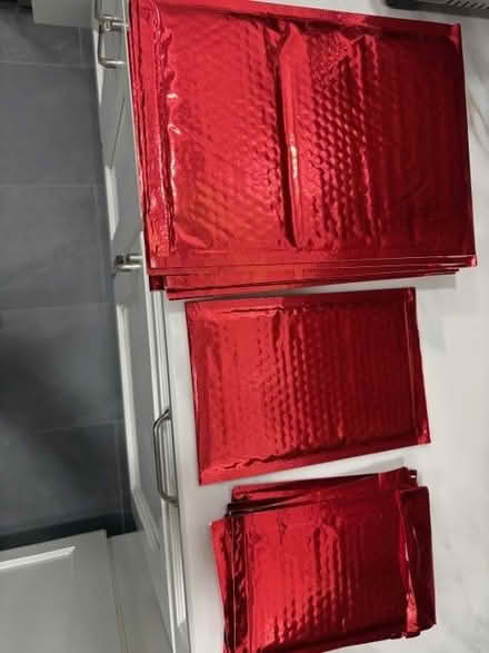 Photo of free Shiny Red Padded Envelopes (Thornwood, NY) #1