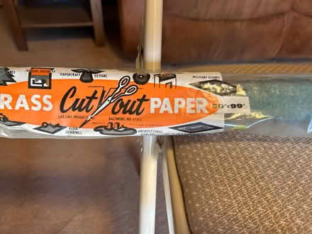 Photo of free Roll of green grass cutout paper (Marley) #1