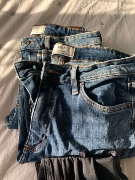 Photo of free Jeans and gym shorts (Pirbright GU24) #1