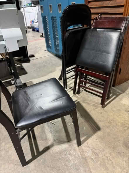 Photo of free Wood folding chairs (Washington DC) #2