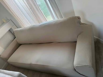 Photo of free Sofa 3 seater (ikea kivik) + sofa cover (Kitts Green B33) #3