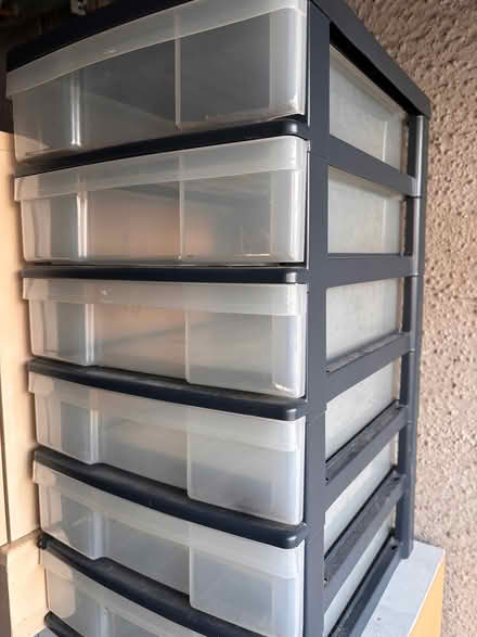 Photo of free Plastic drawers (Woodley RG5) #1