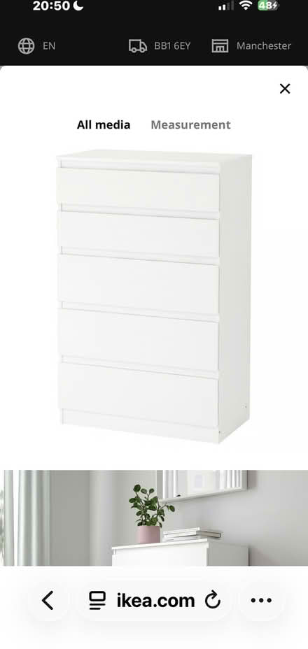 Photo of Chest Of Drawers (Central Blackburn BB1) #1