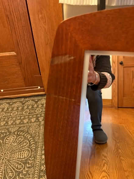 Photo of free Wood Framed Mirror (Near 11 and Woodward) #2