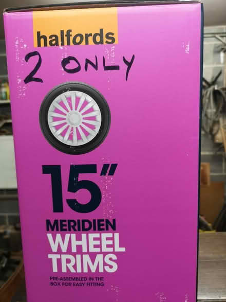 Photo of free 15 inch wheel trims (Sutton-in-Ashfield, NG17 1JN) #1