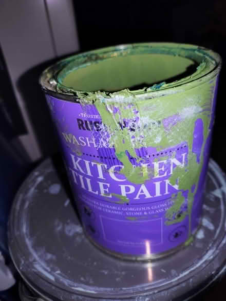 Photo of free Green tile paint (Central Braintree) #1