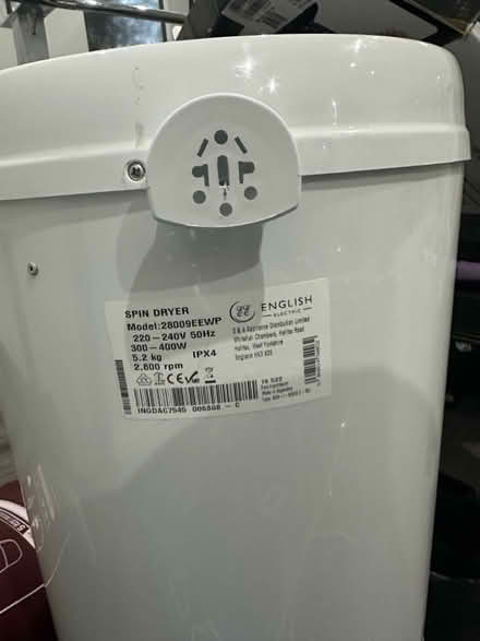 Photo of free Clothes spin dryer (Stockport) #4
