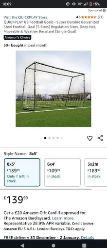 Photo of free Football goal (Wimbledon SW19) #3