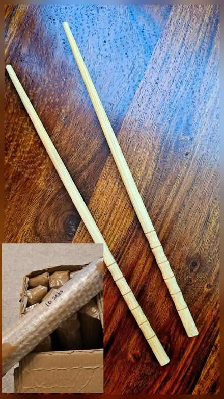 Photo of free Bamboo chopsticks_new (NR6) #1