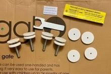 Photo of free Cuggl Pressure Fit Safety Gate - White (Highworth SN6) #2