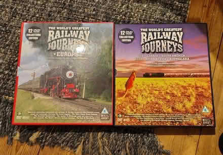 Photo of free DVD box sets railway journeys (West Marina TN38) #1