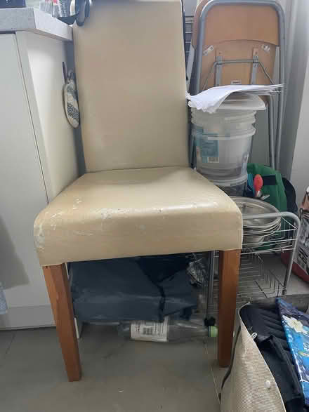 Photo of free 6 dinning room chairs (Lordswood ME5) #1