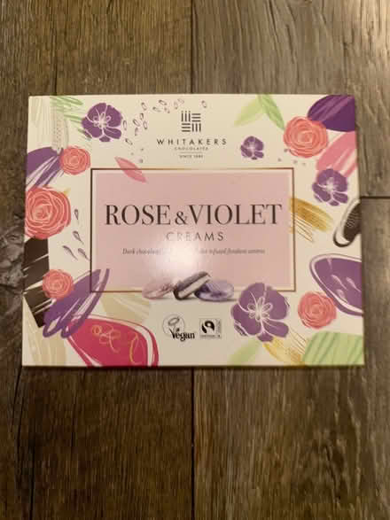 Photo of free Rose and violet creams dark chocolates (vegan friendly) (Oswestry SY11) #1