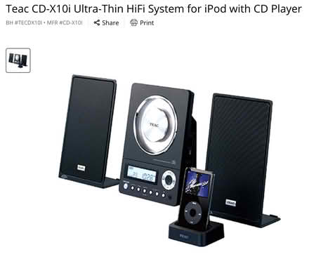 Photo of free iPhone / CD / Stereo mini-system (Concord) #1