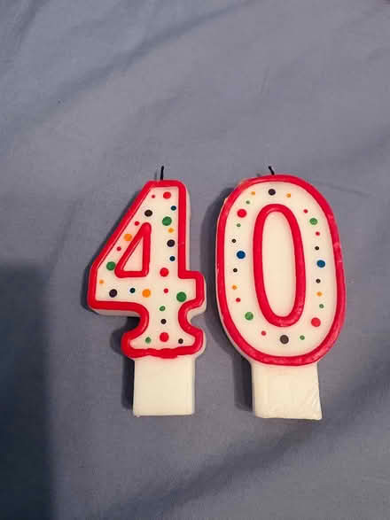 Photo of free 4 and 0 birthday candles (Mohegan Lake) #1