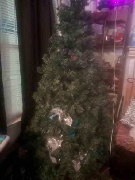 Photo of free Tall artificial christmas tree (Great bridge) #1