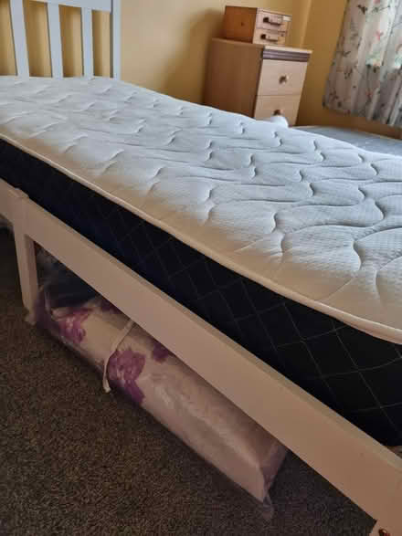 Photo of free white single bed (mansfield, NG18) #3