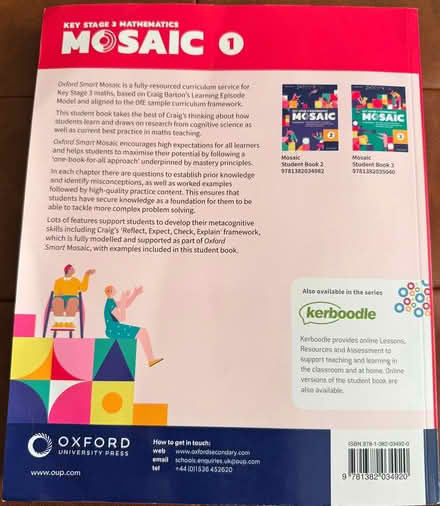 Photo of free Key Stage 3 Mathematics Mosaic (CR2) #2