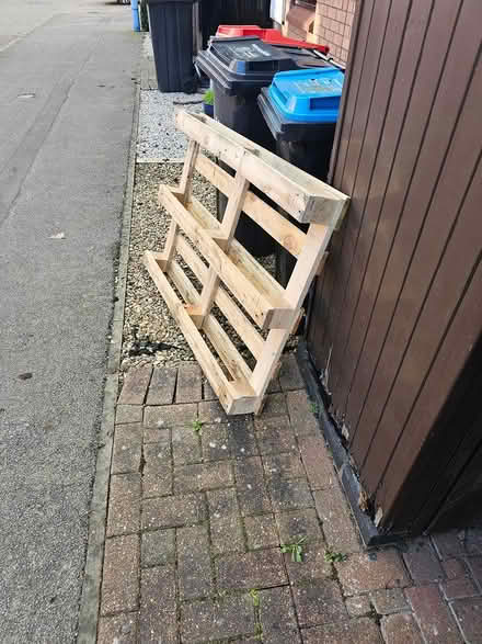 Photo of free Wooden pallet (Broughton MK10) #1