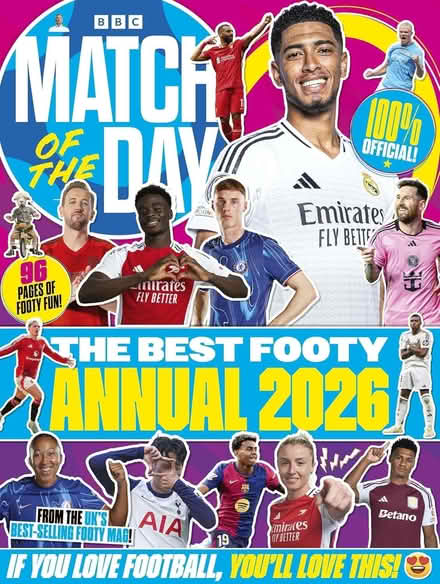 Photo of free brand new; match of the day annual 2026 (South Reading RG2) #1