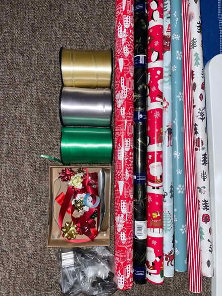 Photo of free Xmas wrapping supplies + cookie cutters (Sion Hill) #1