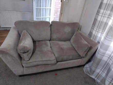 Photo of free 3 Seater Fabric Sofa (Bromford Drive- B36) #1