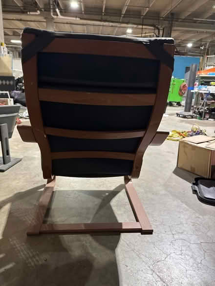 Photo of free Leather arm chair (Washington DC) #2