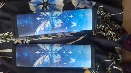 Photo of free Two butterfly seat belt covers (Seaside BN22) #1