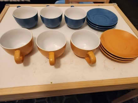 Photo of free 6 Cups with saucers (M6 6ED) #2