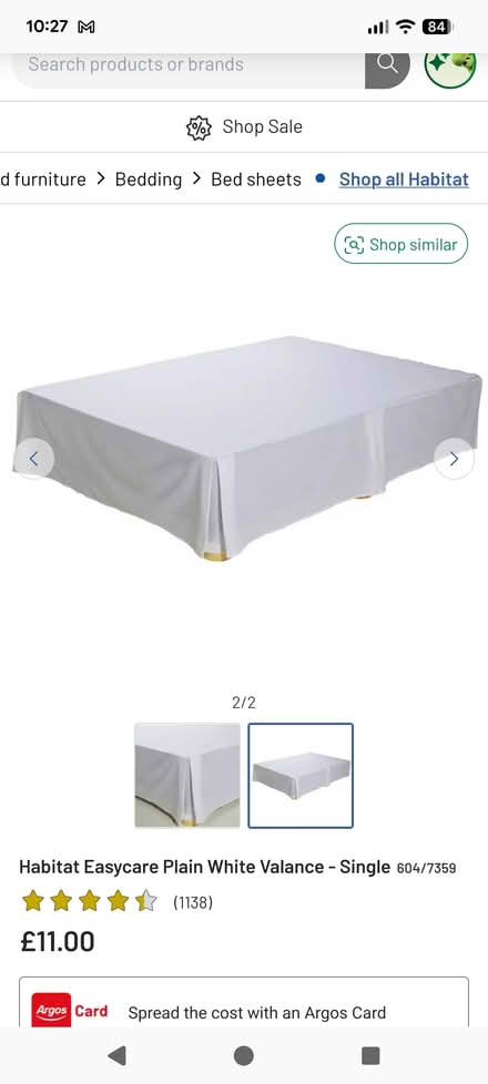 Photo of free Bed skirt (Abingdon-on-Thames OX14) #1