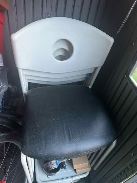 Photo of free 4 IKEA stacking chair (Eastleigh SO50) #1