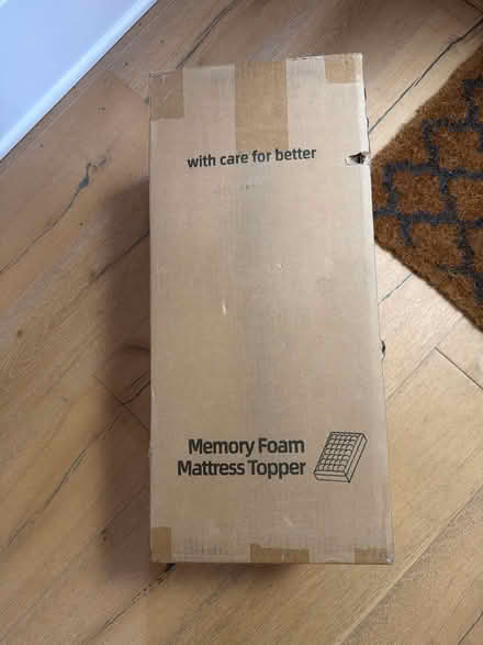 Photo of free Twin memory foam mattress topper (Cathedral Heights) #1