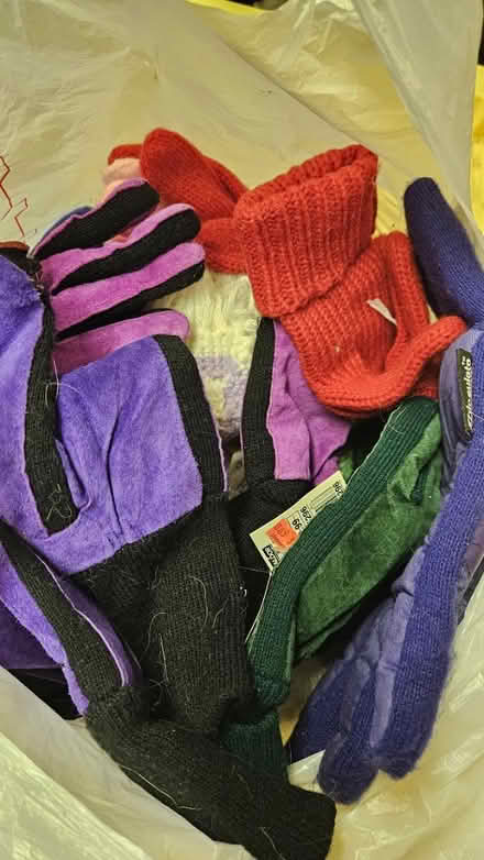 Photo of free Assorted gloves/scarves (Severn) #1