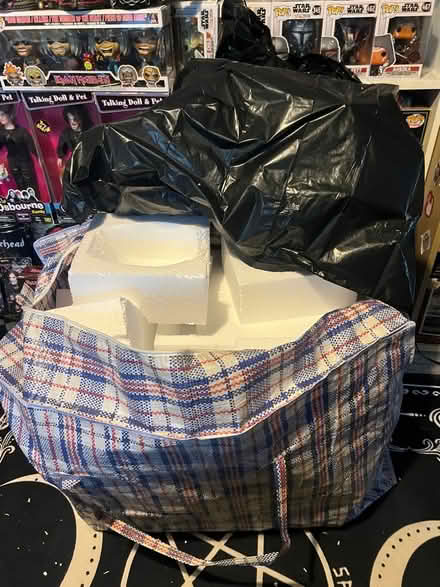 Photo of free 2 bags of polystyrene (Skerton LA1) #1