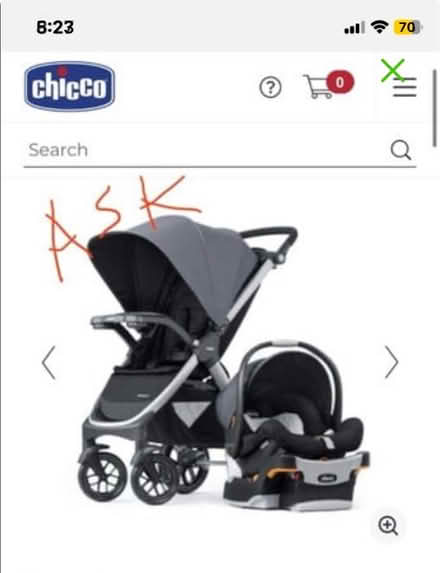 Photo of ASK: infant car seat/stroller (Capitol Hill) #1