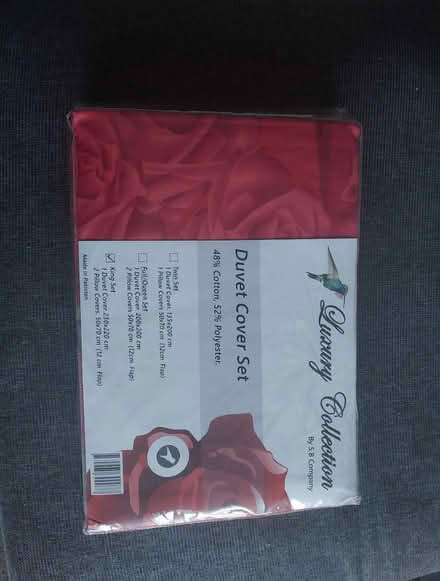 Photo of free King size duvet cover (S43 Staveley) #1