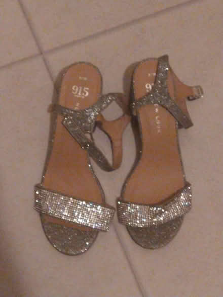 Photo of free Heeled sparkle sandals (Croydon near Matalan) #1