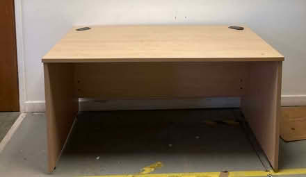 Photo of free KNIGHTON Office desk with computer cable ports (Knighton LD7) #2
