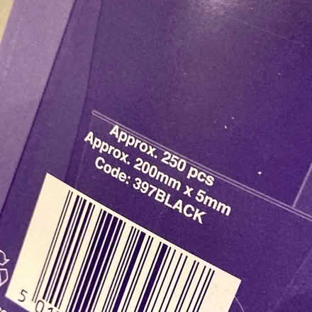 Photo of free Black Bendy Drinking Straws (Temple Mills E11) #3