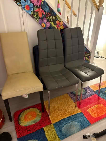 Photo of free 3 x dining chairs (Knotty ash Liverpool) #1