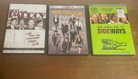 Photo of free 3 DVDs (not kids) (Plum Grove & Euclid) #1