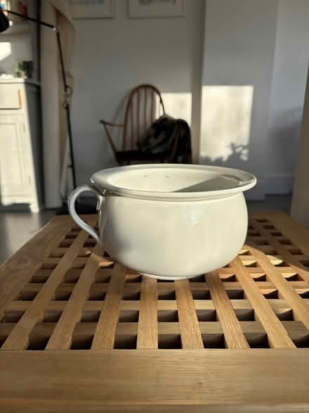 Photo of free White ceramic bowl / chamber pot (Stapleton. BS16) #2