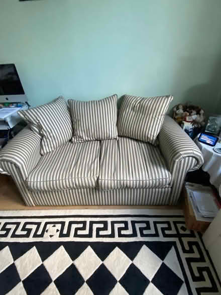 Photo of free 2 seater sofa (Clapham South) #1