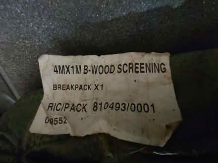 Photo of free Brushwood fence screening (Clerwood EH12) #2