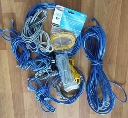 Photo of free Misc CAT-5 cables (North Chelmsford) #1