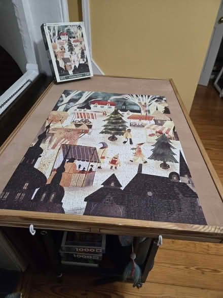 Photo of free Puzzle table (Queen Village Philadelphia) #2