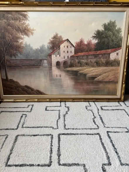 Photo of free Vintage Landscape Painting (Rego Park) #1