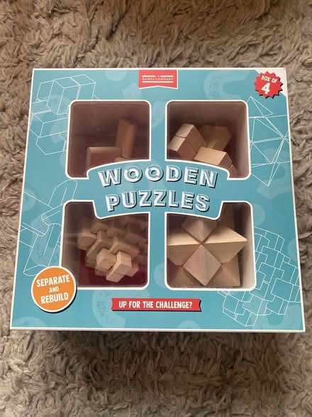 Photo of free Wooden Puzzles (CF3) #1