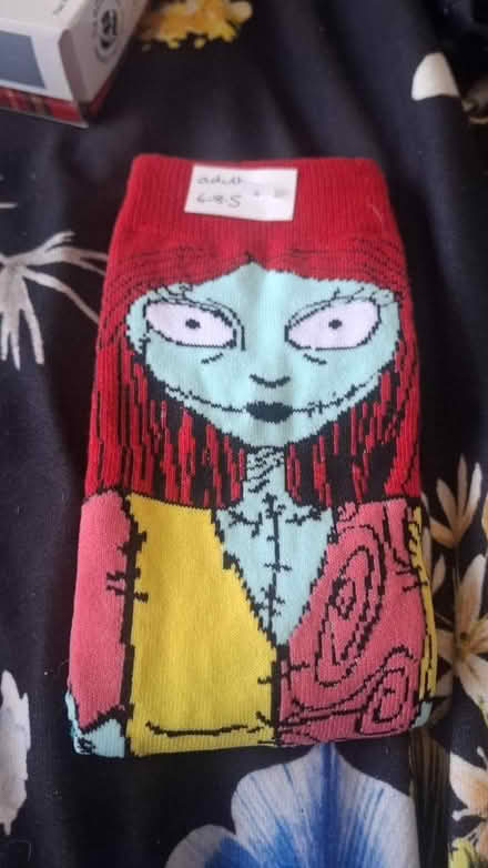 Photo of free Sally from Nightmare Before Christmas socks (Seaside BN22) #1