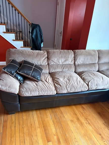 Photo of free 2 piece sectional (Northwood / Baltimore 21218) #1